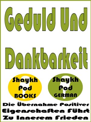 cover image of Geduld Und Dankbarkeit